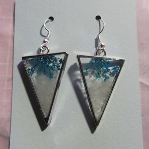Glow in dark earrings
